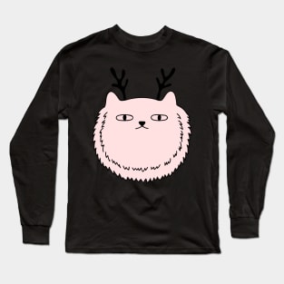 Chonky festive cat Long Sleeve T-Shirt